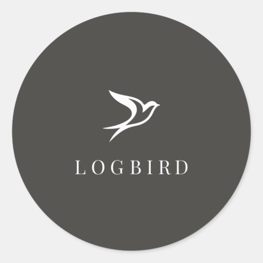LOGBIRD — Sticker (Vorderseite)