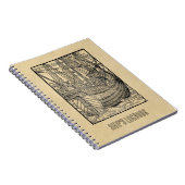 Logbook Vintag Sailing Journal Notizblock (Rechte Seite)