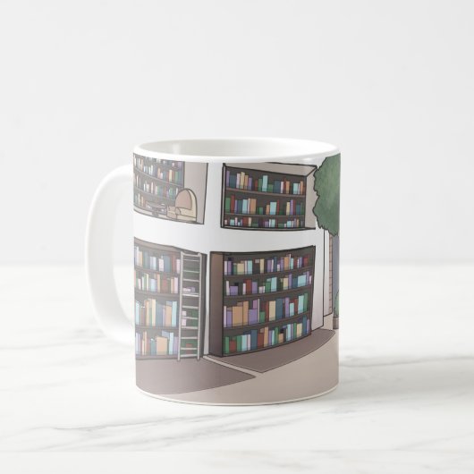 Logbuchhaltung Kaffeetasse (Vorderseite Links)