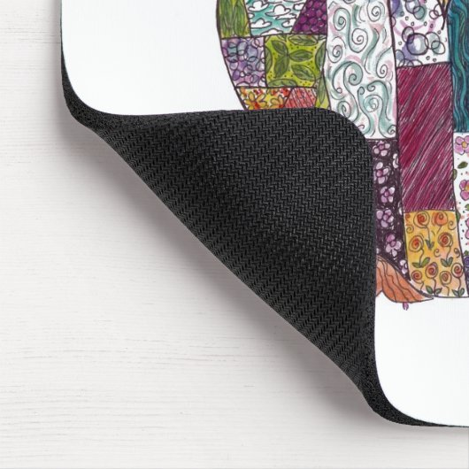 LogCabin Eule Mousepad (Ecke)