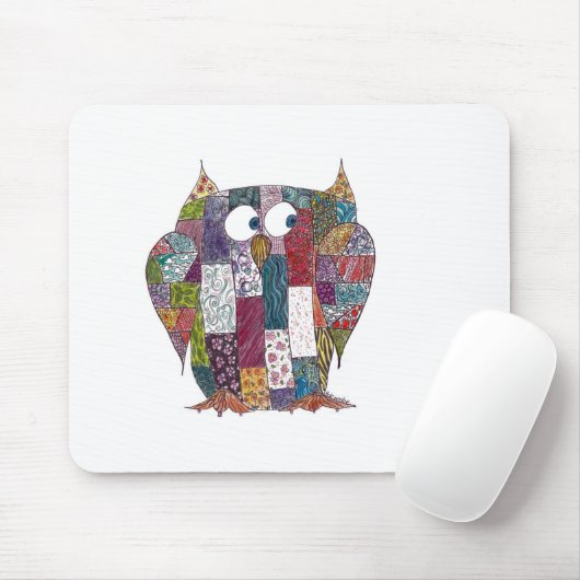 LogCabin Eule Mousepad (Mit Mouse)