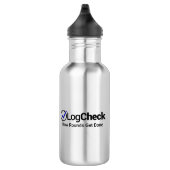 LogCheck Kantine Edelstahlflasche (Rechts)
