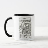 Loggans Karte von Oxford, Ostblatt Tasse (Links)