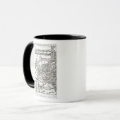 Loggans Karte von Oxford, Ostblatt Tasse (Vorderseite Links)