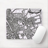 Loggans Karte von Oxford, Western-Blatt Mousepad (Mit Mouse)