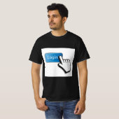logge Dich ein T-Shirt (Vorne ganz)