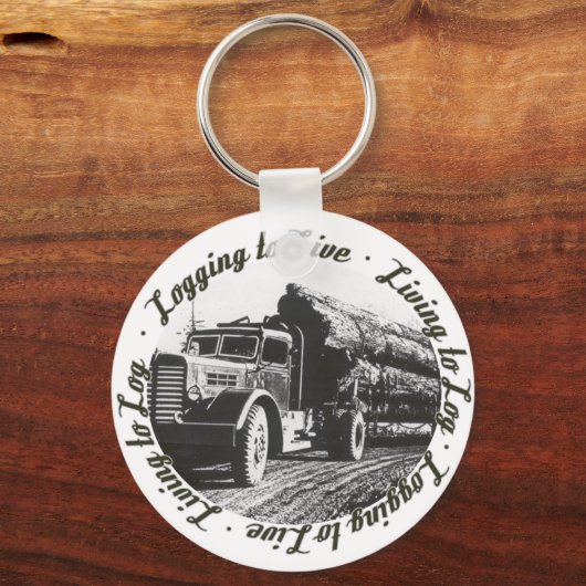 Loggen, Loggen in Live Schlüsselanhänger (Vorderseite)