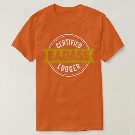 Logger Funny Gift Idee T-Shirt (Design vorne)