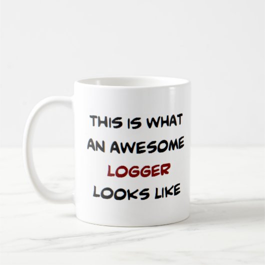 Logger, phantastisch kaffeetasse (Links)