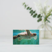 Loggerhead #1 Mini Print Visitenkarte (Stehend Vorderseite)