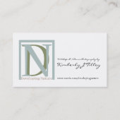 Loggerhead #2 Mini Print Visitenkarte (Rückseite)