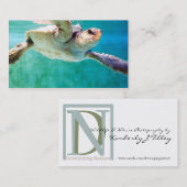 Loggerhead #3 Mini Print Visitenkarte (Vorne/Hinten)