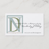 Loggerhead #3 Mini Print Visitenkarte (Rückseite)