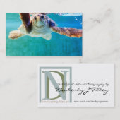 Loggerhead #4 Mini Print Visitenkarte (Vorne/Hinten)