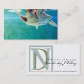 Loggerhead #5 Mini Print Visitenkarte (Vorne/Hinten)