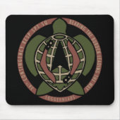 Loggerhead-Flachmousepad Mousepad (Vorne)