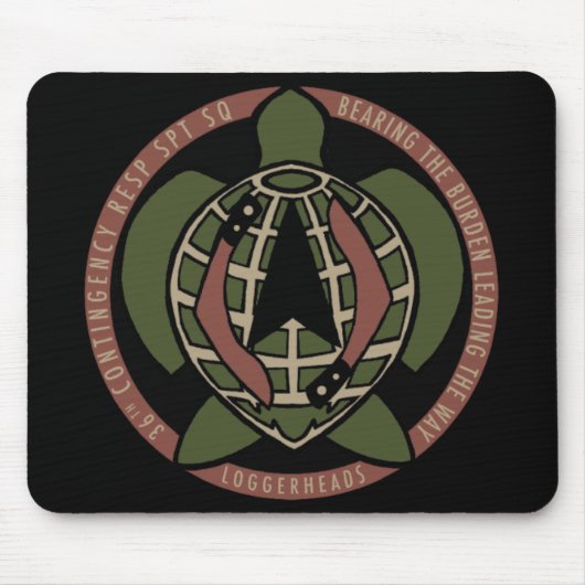 Loggerhead-Flachmousepad Mousepad (Vorne)