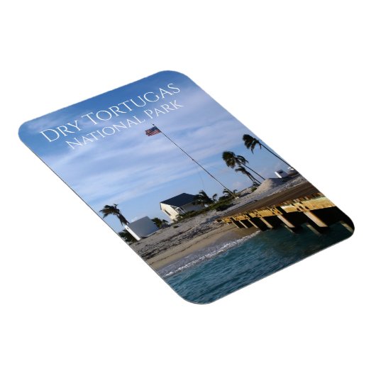 Loggerhead Key Dock, Dry Tortugas Nationalpark Magnet (Rechte Seite)