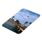 Loggerhead Key Dock, Dry Tortugas Nationalpark Magnet (Linke Seite)