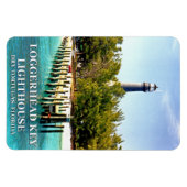 Loggerhead Key Lighthouse, Dry Tortugas Florida Magnet (Horizontal)