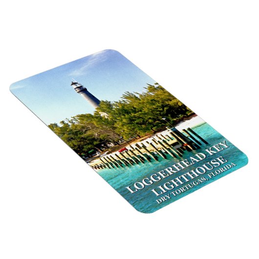 Loggerhead Key Lighthouse, Dry Tortugas Florida Magnet (Rechte Seite)