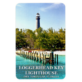 Loggerhead Key Lighthouse, Dry Tortugas Florida Magnet