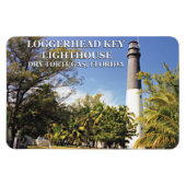 Loggerhead Key Lighthouse, Dry Tortugas Florida Magnet (Horizontal)