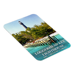 Loggerhead Key Lighthouse, Dry Tortugas Florida Magnet