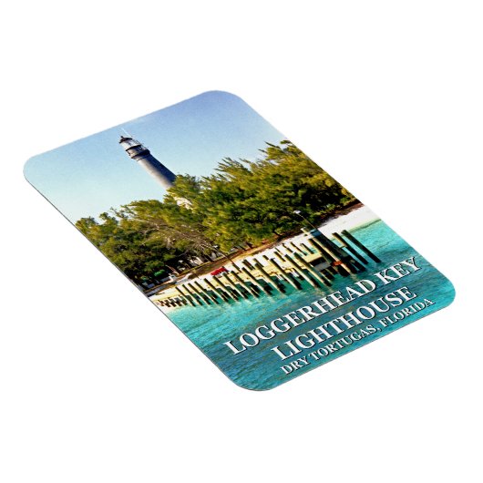 Loggerhead Key Lighthouse, Dry Tortugas Florida Magnet (Rechte Seite)