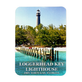 Loggerhead Key Lighthouse, Dry Tortugas Florida Magnet