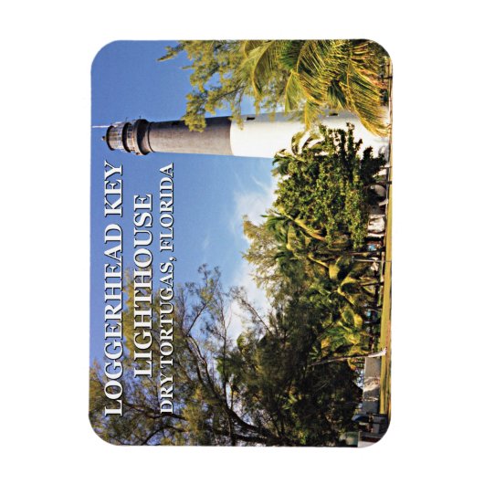 Loggerhead Key Lighthouse, Dry Tortugas Florida Magnet (Vertikal)