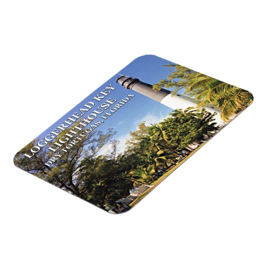 Loggerhead Key Lighthouse, Dry Tortugas Florida Magnet (Linke Seite)