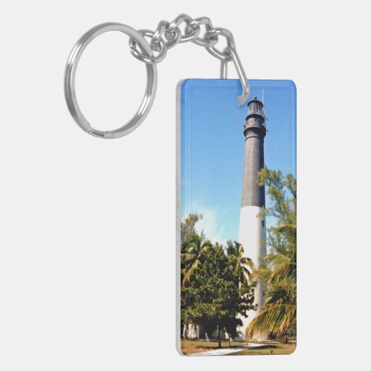 Loggerhead Key Lighthouse, Dry Tortugas Florida Schlüsselanhänger (Vorderseite links)