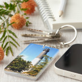 Loggerhead Key Lighthouse, Dry Tortugas Florida Schlüsselanhänger (Vorderseite rechts)