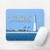 Loggerhead Key Lighthouse, Florida Mousepad (Mit Mouse)