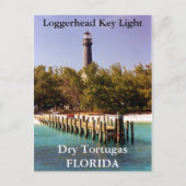 Loggerhead Key Lighthouse, Florida Postcard Postkarte (Vorderseite)