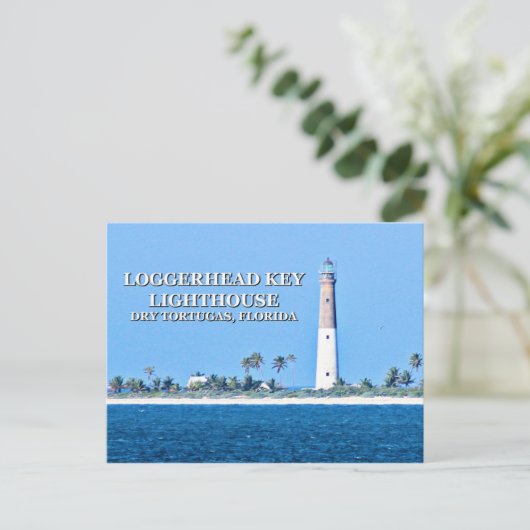 Loggerhead Key Lighthouse, Florida Postcard Postkarte (Stehend Vorderseite)