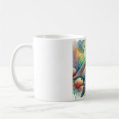 Loggerhead Sea Turtle 010824AREF108 - Watercolor Kaffeetasse (Links)