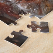Loggerhead Sea Turtle Artistic Portrait Puzzle (Seite)
