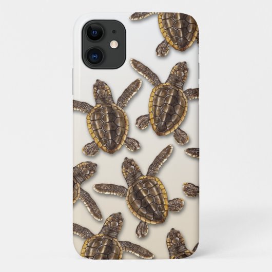 Loggerhead Sea Turtle iPhone Case (Rückseite)