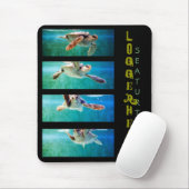 Loggerhead Sea Turtle Study Mousepad (Mit Mouse)