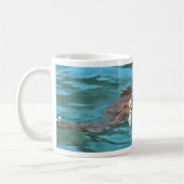 Loggerhead Sea Turtle Wildlife Art Kaffeetasse (Links)