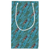 Loggerhead Sea Turtle Wildlife Art Kleine Geschenktüte (Vorderseite)