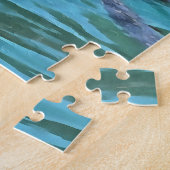 Loggerhead Sea Turtle Wildlife Art Puzzle (Seite)