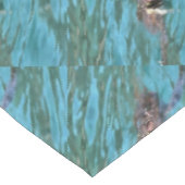 Loggerhead Sea Turtle Wildlife Art Tischdecke (Schrägansicht)
