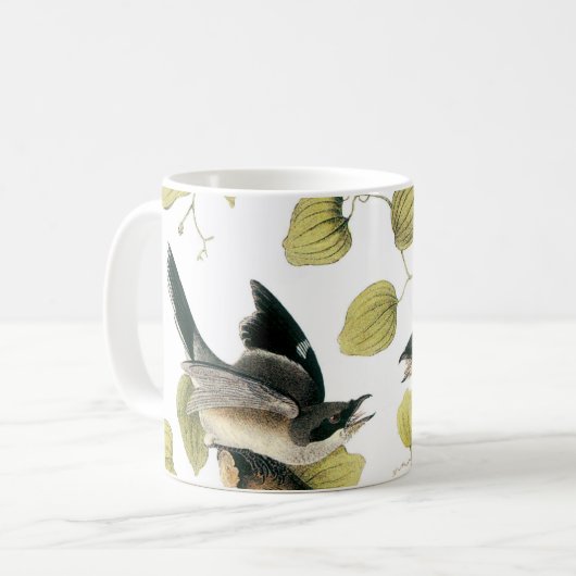 Loggerhead Shrike von Audubon Kaffeetasse (Vorderseite Links)