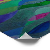 Loggerhead Turtle Colorado Art Poster (Ecke)