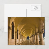 Loggia der Dogenpalast-Postkarte Postkarte (Vorne/Hinten)