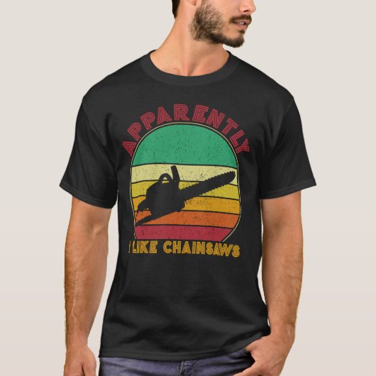 Logging Geschenke Chainsaw Gear für Men Tree Trimm T-Shirt (Vorderseite)