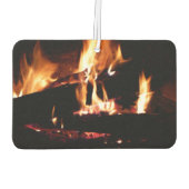 Loggt sich in der Feuer-Feuer-Fotografie ein Autolufterfrischer (Rückseite)